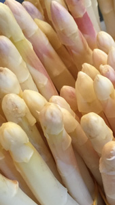 Frische Spargel